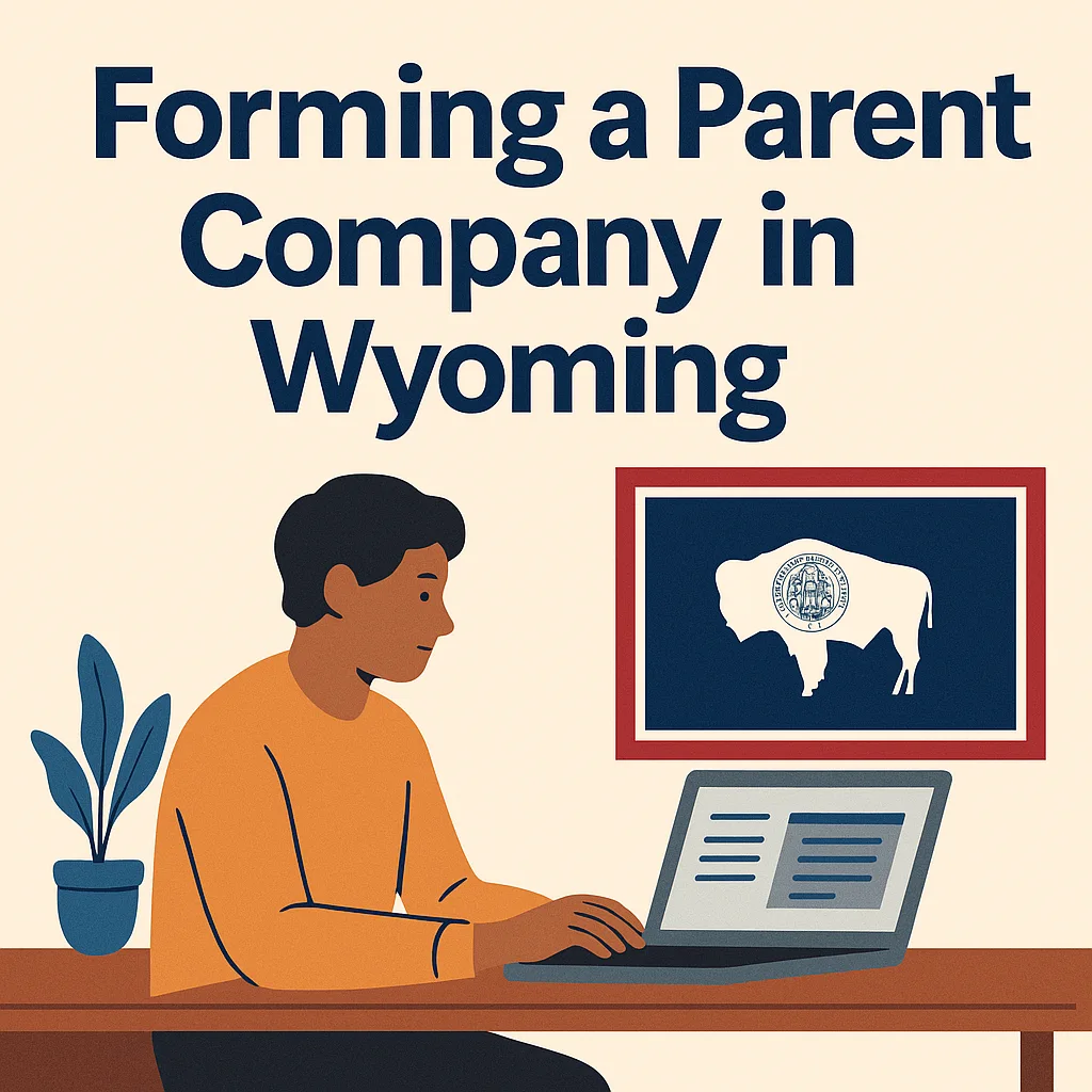 Diagram of a Wyoming holding company owning a South Carolina operating LLC